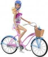 Купить лялька Barbie Doll and Bike Playset HBY28: цена от 1135 грн.