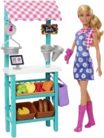 Купити лялька Barbie Farmers Market Playset HCN22  за ціною від 1299 грн.
