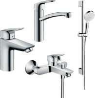 Купить набор смесителей Hansgrohe Logis 20200012  по цене от 11214 грн.