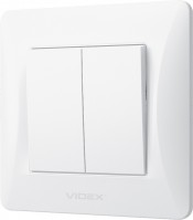 Купить выключатель Videx VF-BNSW2-W  по цене от 101 грн.