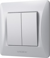 Купить выключатель Videx VF-BNSW2-SS  по цене от 126 грн.