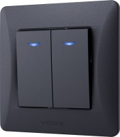 Купить выключатель Videx VF-BNSW2L-BG  по цене от 175 грн.