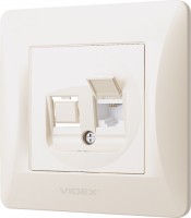 Купить розетка Videx VF-BNSK1TF3-CR  по цене от 76 грн.