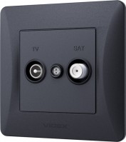 Купить розетка Videx VF-BNSK2TVSATE-BG  по цене от 250 грн.
