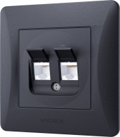 Купить розетка Videx VF-BNSK2PC6TF3-BG  по цене от 170 грн.