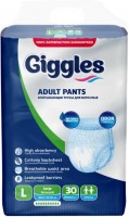 Купити підгузки Giggles Adult Pants L (/ 30 pcs) за ціною від 629 грн.