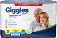 описание, цены на Giggles Adult Diapers S