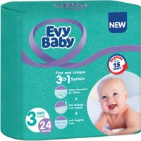 Купити підгузки Evy Baby Diapers 3 (/ 24 pcs) за ціною від 234 грн.