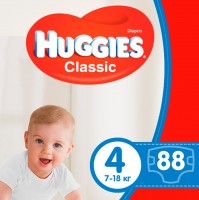 Купити підгузки Huggies Classic 4 (/ 88 pcs) за ціною від 679 грн.