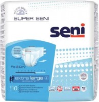 Купити підгузки Seni Super Fit and Dry XL (/ 10 pcs) за ціною від 315 грн.