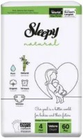 Купити підгузки Sleepy Natural Diapers 4 (/ 60 pcs) за ціною від 550 грн.