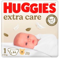 Купити підгузки Huggies Extra Care 1 (/ 84 pcs) за ціною від 679 грн.