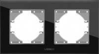 Купити рамка для розетки / вимикача Videx VF-BNFRG2H-B  за ціною від 378 грн.