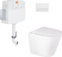 Купити інсталяція для туалету Q-tap Nest QT0122490S4Q1 WC  за ціною від 9587 грн.