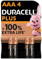 Купить акумулятор / батарейка Duracell 4xAAA Plus: цена от 159 грн.