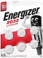 Купити акумулятор / батарейка Energizer 6xCR2032 за ціною від 181 грн.