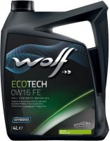 Купить моторное масло WOLF Ecotech 0W-16 FE 4L: цена от 561 грн.