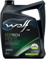 Купить моторное масло WOLF Ecotech 0W-16 FE 5L  по цене от 915 грн.