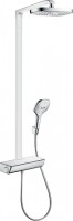 Купить душова система Hansgrohe Raindance Select E Showerpipe 300 EcoSmart 27282000: цена от 65478 грн.
