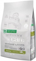 Купить корм для собак Natures Protection White Dogs Grain Free Junior Small and Mini Breeds 1.5 kg: цена от 690 грн.