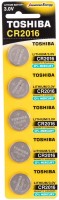 Купить акумулятор / батарейка Toshiba 5xCR2016: цена от 108 грн.