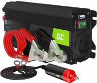 Купити автомобільний інвертор Green Cell PRO Car Power Inverter 12V to 230V 500W/1000W Pure Sine  за ціною від 3519 грн.