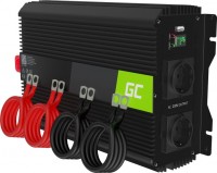 Купить автомобильный инвертор Green Cell PRO Car Power Inverter 12V to 230V 2000W/4000W USB  по цене от 7337 грн.