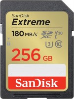Купити карта пам'яті SanDisk Extreme SD Class 10 UHS-I U3 V30 (Extreme SDXC Class 10 UHS-I U3 V30 256Gb) за ціною від 1601 грн.