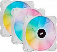 Купить система охолодження Corsair iCUE SP120 RGB ELITE Performance White Triple Pack: цена от 3096 грн.
