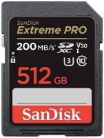 Купити карта пам'яті SanDisk Extreme Pro SD UHS-I Class 10 (Extreme Pro SDXC UHS-I Class 10 512Gb) за ціною від 4165 грн.