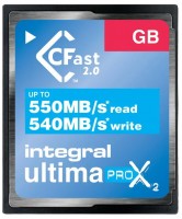 Купити карта пам'яті Integral UltimaPro X2 CFast 2.0 за ціною від 11931 грн.