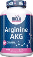 Купити амінокислоти Haya Labs Arginine AKG 1000 mg (100 tab) за ціною від 510 грн.