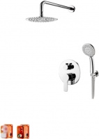Купить душова система Ibergrif Square M17122 CV028536: цена от 6356 грн.