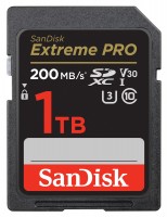 Купити карта пам'яті SanDisk Extreme Pro SD UHS-I Class 10 (Extreme Pro SDXC UHS-I Class 10 1Tb) за ціною від 9247 грн.