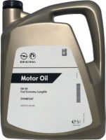Купить моторное масло GM Fuel Economy LongLife 0W-20 5L  по цене от 1267 грн.