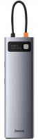 Купити кардридер / USB-хаб BASEUS Metal Gleam Series 11-in-1 Multifunctional Type-C Hub  за ціною від 1999 грн.