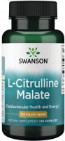 Купить аминокислоты Swanson L-Citrulline Malate 750 mg (60 cap) по цене от 495 грн.