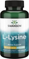 Купить аминокислоты Swanson Free Form L-Lysine 500 mg (300 cap) по цене от 681 грн.