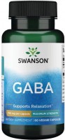 Купить аминокислоты Swanson GABA 750 mg (60 cap) по цене от 395 грн.