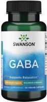 Купить аминокислоты Swanson GABA 750 mg (60 cap) по цене от 335 грн.