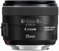 Купити об'єктив Canon 35mm f/2.0 EF IS USM  за ціною від 38500 грн.