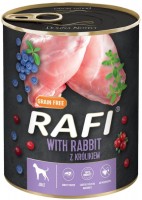 Купити корм для собак Rafi Adult Grain Free Rabbit Canned 800 g  за ціною від 143 грн.