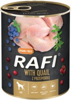 Купити корм для собак Rafi Adult Grain Free Quail Canned 800 g  за ціною від 141 грн.