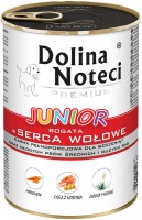 Купити корм для собак Dolina Noteci Premium Junior Rich in Beef Hearts 400 g  за ціною від 122 грн.
