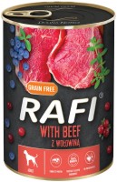 Купить корм для собак Rafi Adult Grain Free Beef Canned 400 g  по цене от 75 грн.