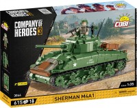 Купить конструктор COBI Sherman M4A1 3044  по цене от 2529 грн.