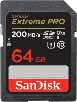Купити карта пам'яті SanDisk Extreme Pro SD UHS-I Class 10 (Extreme Pro SDXC UHS-I Class 10 64Gb) за ціною від 699 грн.
