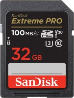 Купити карта пам'яті SanDisk Extreme Pro SD UHS-I Class 10 (Extreme Pro SDHC UHS-I Class 10 32Gb) за ціною від 453 грн.