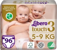 Купити підгузки Libero Touch Open 3 (/ 96 pcs) за ціною від 1019 грн.