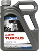 Купить моторное масло Lotos Turdus Powertec 1000 15W-40 5L  по цене от 868 грн.